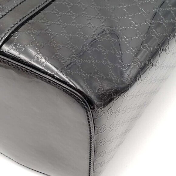 Gucci Patent Leather Tote Bag 455-061224 - Picture 10 of 16